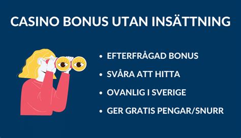 pengar utan insättning casino - casino bonus utan insättningkrav